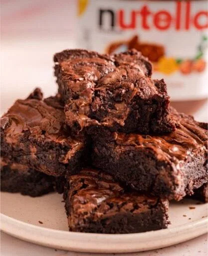 Brownie com Nutella
